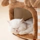 thumbnail image 4 of Breathable Warm Plush Pet Bed House Detachable Washable Soft Cat Cushion Kennel for Small Dogs Cats Pet Supplies ShopWise Round, 4 of 10