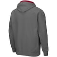 thumbnail image 3 of Men's Colosseum Charcoal Alabama Crimson Tide Big & Tall Full-Zip Hoodie, 3 of 3