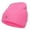 Magenta, variant on Mini Cupcake Embroidered Long Beanie - White OSFM