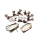 thumbnail image 1 of Naiovety Juego de clavijas de afinación de guitarra, juego de cabezales de máquina, perillas de afinación de bronce profesionales, accesorios completos Accesorios para instrumentos musicales Naiovety OD020248-00, 1 of 6
