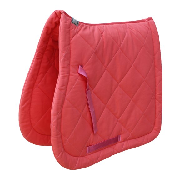 Horse Saddle Pad  English Quilted Contoured All-Purpose Trail  Salmon 72TS01SM