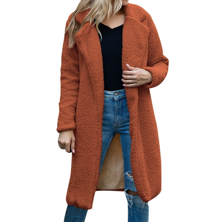 Burnt orange shop ladies coats