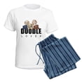 thumbnail image 5 of CafePress - Doodle Lover Women's Light Pajamas - Women's Short Sleeve Print T-Shirt and Pants Light Cotton Pajama Set, 5 of 7