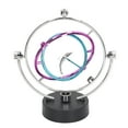 thumbnail image 4 of Perpetual Motion Toy Innovative Large Circle Dolphin Perpetual Swing Toy for Home Office, 4 of 9