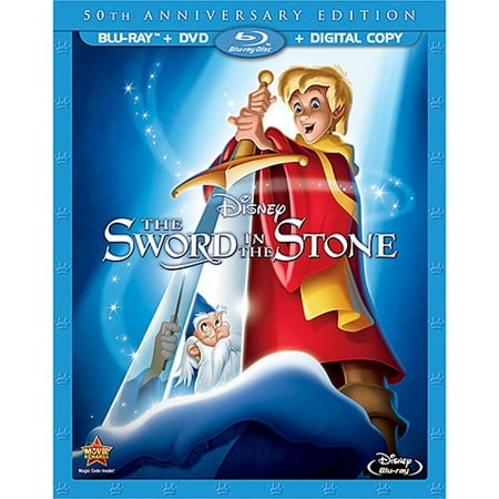 The Sword in the Stone (50th Anniversary Edition) (Blu-ray + DVD + Digital