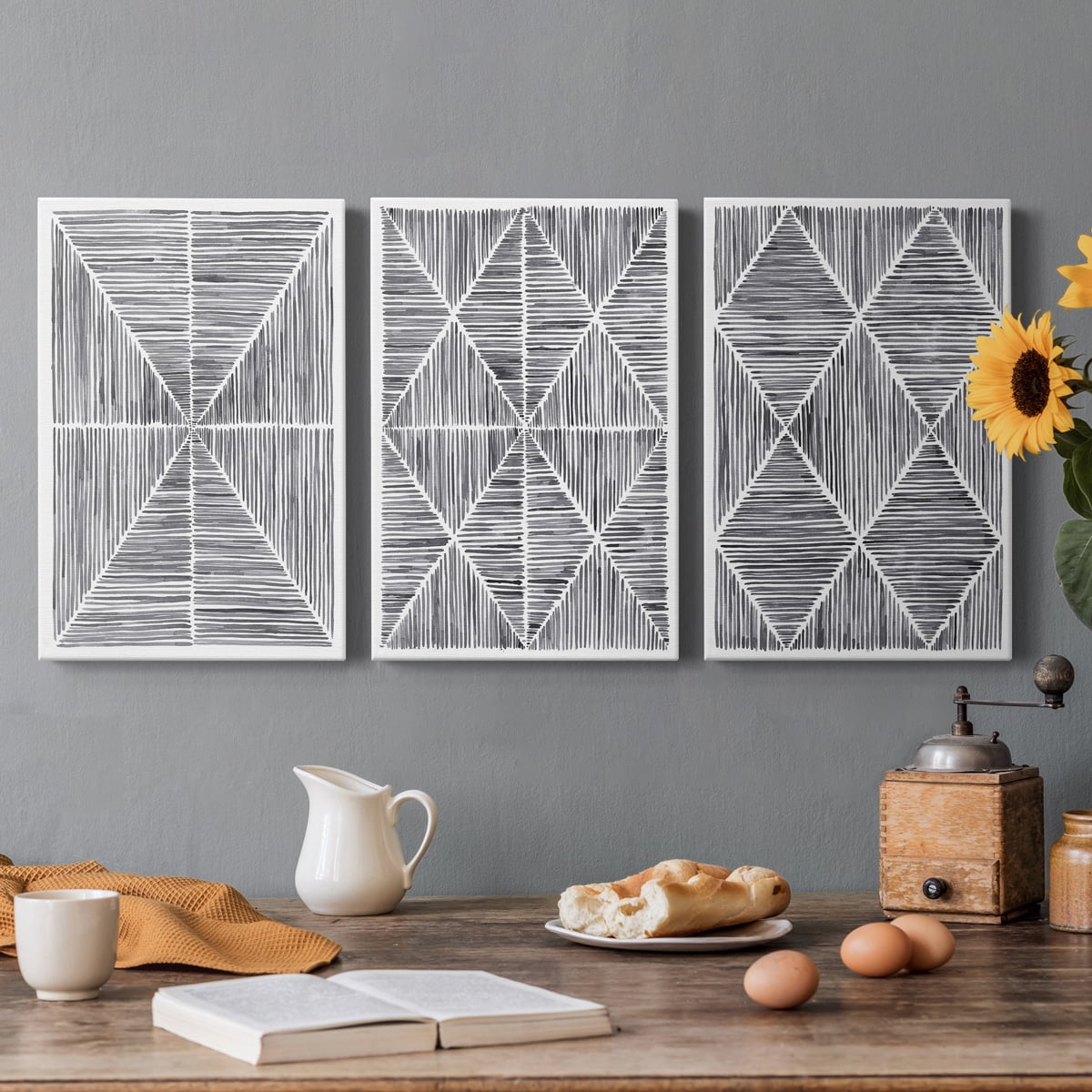 Vibrato I Premium Gallery Wrapped Canvas - Ready to Hang - 8 x 12 Each