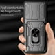 thumbnail image 5 of For Infinix GT 20 Pro 5G Case PC TPU Kickstand Phone Back Cover with Camera Slider - Black, 5 of 5