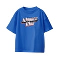 thumbnail image 2 of Marvel Comics Wonder Man Slant Text Youth T Shirt (Royal, XS-XL), 2 of 4