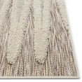 thumbnail image 3 of Well Woven Bellagio Brigida Coastal Geometric Stripes Beige 7'10" x 10'6" High-Low Flat-Weave Area Rug, 3 of 6