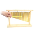thumbnail image 1 of Labymos Carillons de Table 20 Tons Instrument de Percussion à une Rangée avec Support en Bois, 1 of 8