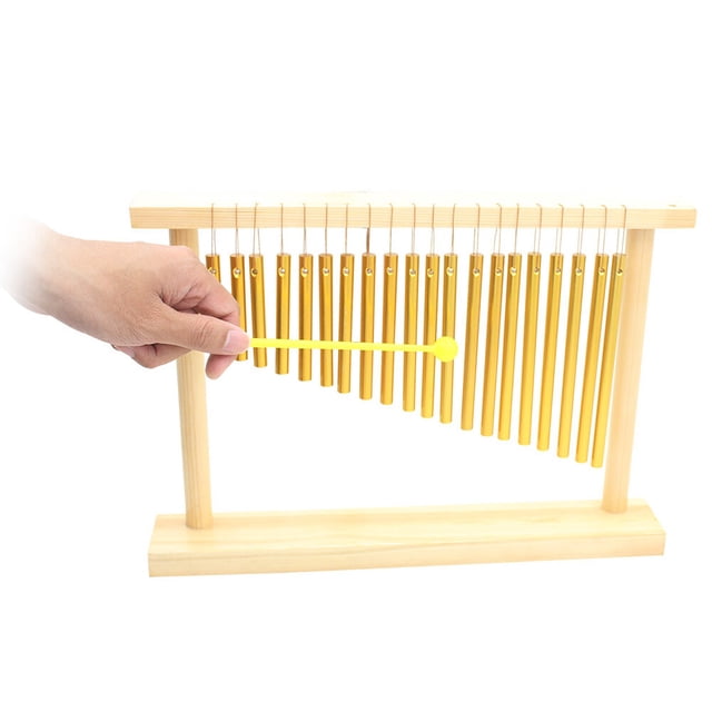 Amdohai 20-Tone Table Top Bar Chimes 20 Bars Single-row Musical