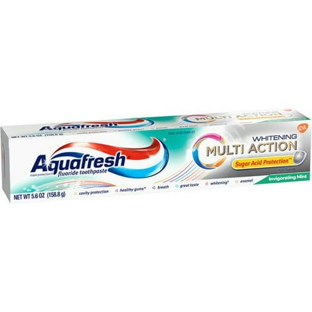  Whitening Multi Action tonifiant Mint Fluoride Toothpaste 56 oz