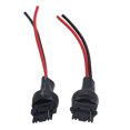 thumbnail image 4 of Socket Wires, ABS Shell Copper Cable Male Adapter Wiring Harness Easy Installation High Temperature Resistant  For 3156 3456 4156 3357 3457 For T25 P27W, 4 of 8