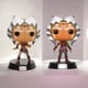 thumbnail image 2 of Colección de figuras de vinilo de Ahsoka Tano de Star Wars, modelos de juguetes, 2 of 5