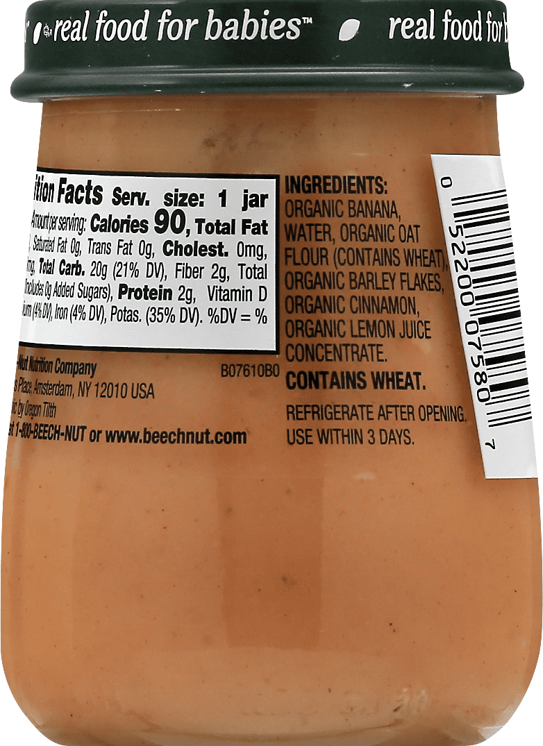 beechnut banana cinnamon granola