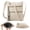 White, variant on Crossbody Bags for Women Gender-Neutral Style Womens Crossbody Purse Single Shoulder Strap Small Purses for Women Crossbody Zipper Cross Body Bag for Woman,Off-White