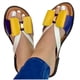 thumbnail image 3 of Sandalias ortopédicas elásticas, sandalias tejidas, pantuflas con cuña para la playa, zapatos con lazo Wmkox8yii  hj789, 3 of 3