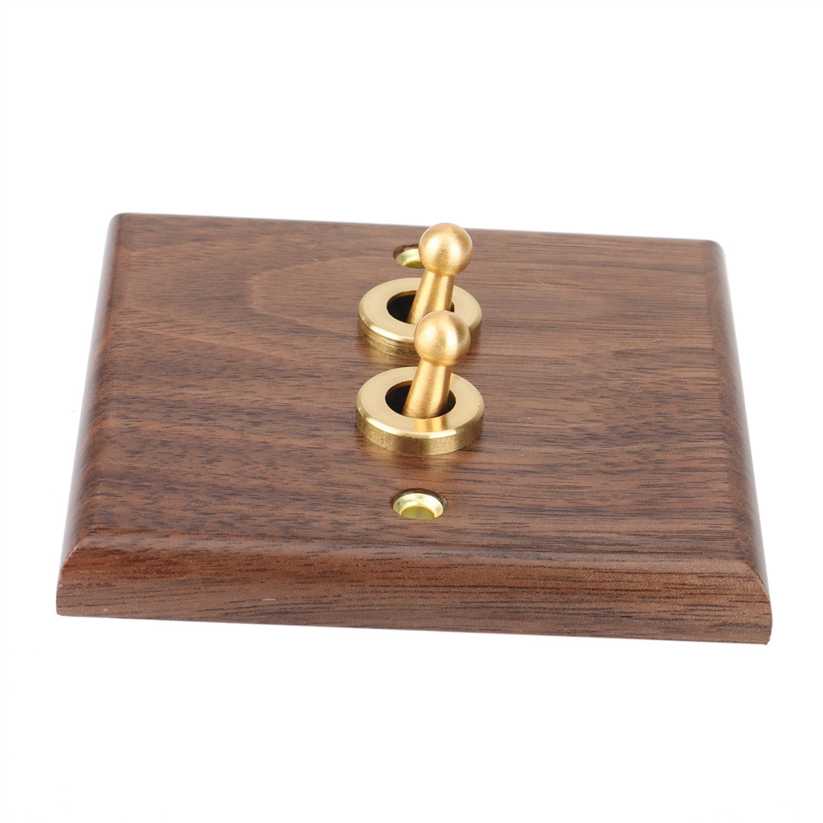 Retro IGT-PLATE Brass（retroism 6X Retro American Industrial Style Light Switch Socket,Solid
