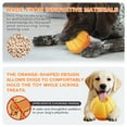 thumbnail image 3 of Frozen treat dispensing dog toys large dogs,Interactive Slow Feeder Enrichment Puzzle, Fillable & Easy Clean Holds Kibble & Treats, Long Lasting Busy Chew, 3 of 6