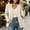 Beige, variant on Women's Jackets Trendy Plus Size Designer Casual Fashionable Solid Color Suit Jacket for Daily Wear