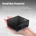 thumbnail image 2 of Msi Cubi 5 Business Mini Desktop, Intel Core i3-1215U, 16GB RAM, 1TB SSD, Windows 11 Pro, Black, 2 of 7