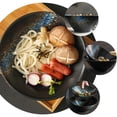 thumbnail image 3 of 1pc Ceramic Bowl Classical Japanese Style Soup Bowl Noodle Bowl Tableware, 3 of 8