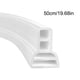 thumbnail image 5 of Advancent Tapón de agua para baño, tira de bloqueo autoadhesiva impermeable profesional para el hogar, barrera de ducha, línea de parada Accesorios de baño, 5 of 6