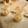 thumbnail image 6 of Grandest Birch Antique Moroccan Style Lantern Hollow Candle Holder Stand Wedding Romantic Decor Flower Hollow Hanging Decoration M, 6 of 8