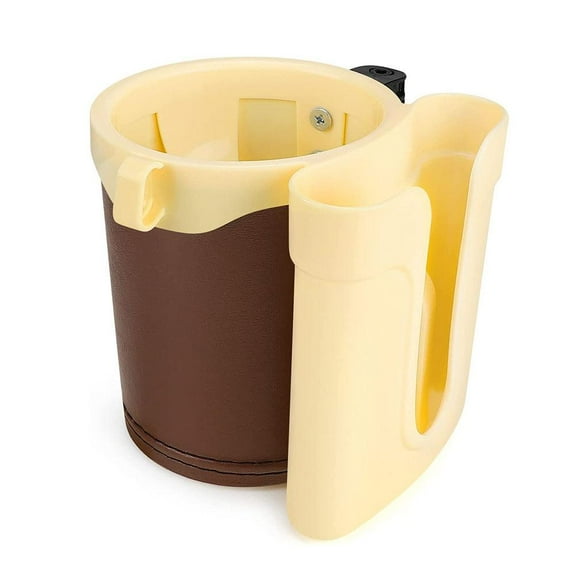 Bicycle Multifunctional Cup Holder 3-in-1 Phone Holder City Car Beer Cup(Yellow)