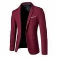 thumbnail image 2 of WXLWZYWL Mens Casual Blazers Sport Coat Slim Fit Suit Blazer Jacket Two Button Lightweight for Casual Business, 2 of 4