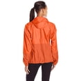 thumbnail image 2 of Columbia Women's Standard Flash Forward Windbreaker Jacket, Zing, Tuscan, XL, 2 of 7