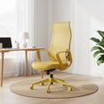 thumbnail image 1 of Silla de oficina colorida ergonómica 300lb (aproximadamente 149.7kg) Silla de computadora de soporte lumbar ajustable, 1 of 5