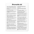 thumbnail image 5 of Scripture Walls Proverbs 20 Chapter White Bible Canvas Christian Wall Art Ready to Hang Unframed, 5 of 13