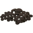 thumbnail image 1 of Waxman Floor Protection 4761895N Round Felt Pad Combos, Brown - 80 Count, 1 of 1