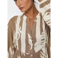 thumbnail image 5 of Printed Long Sleeve Viscose Maxi Dress, 5 of 6