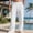 White, variant on KeShDi Mens Pants Baggy Sweatpants Men's Fashion Casual Solid Color Pockets Elastic Waist Full Length Pants Black XL