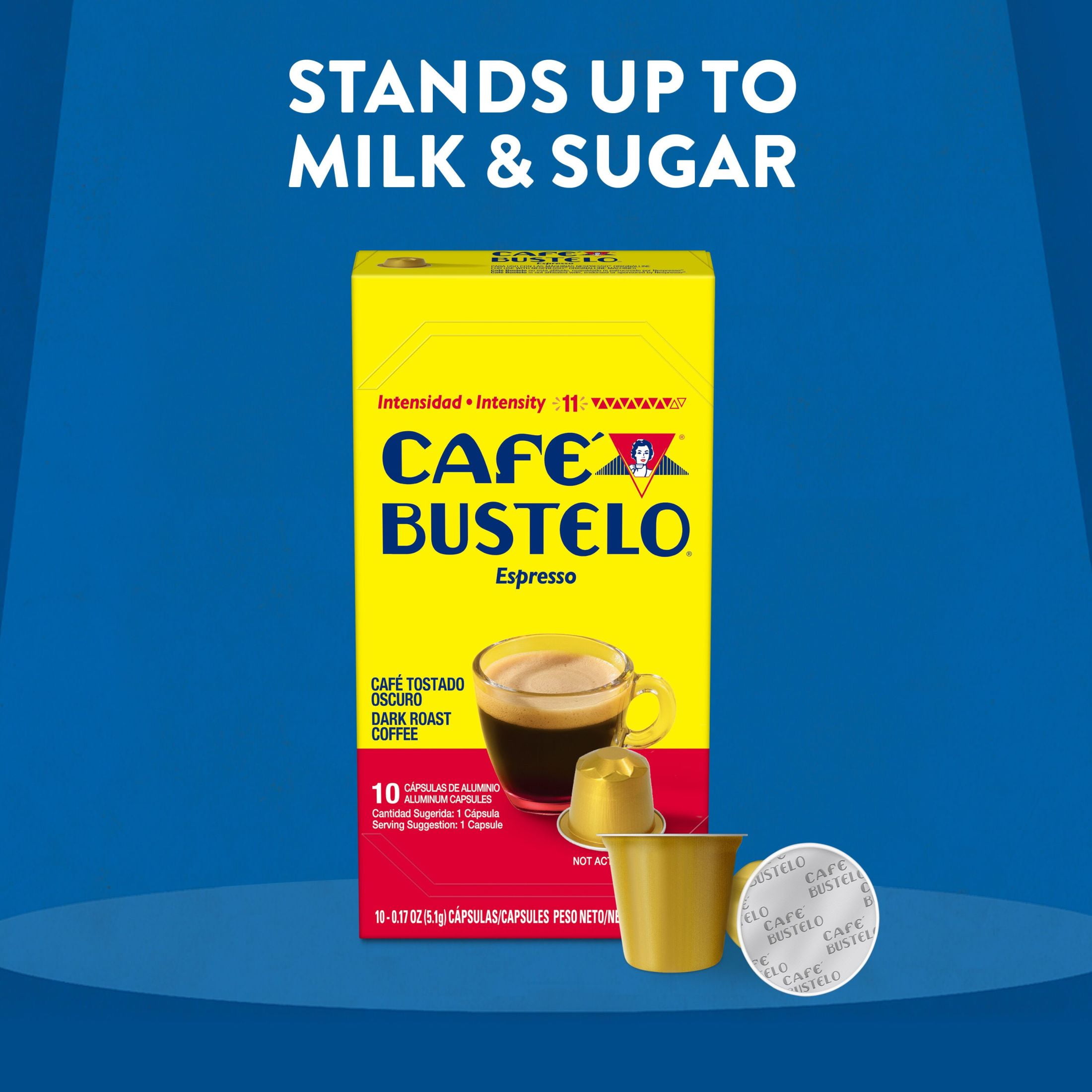 Cafe Bustelo Espresso Capsules, 10 Ct.