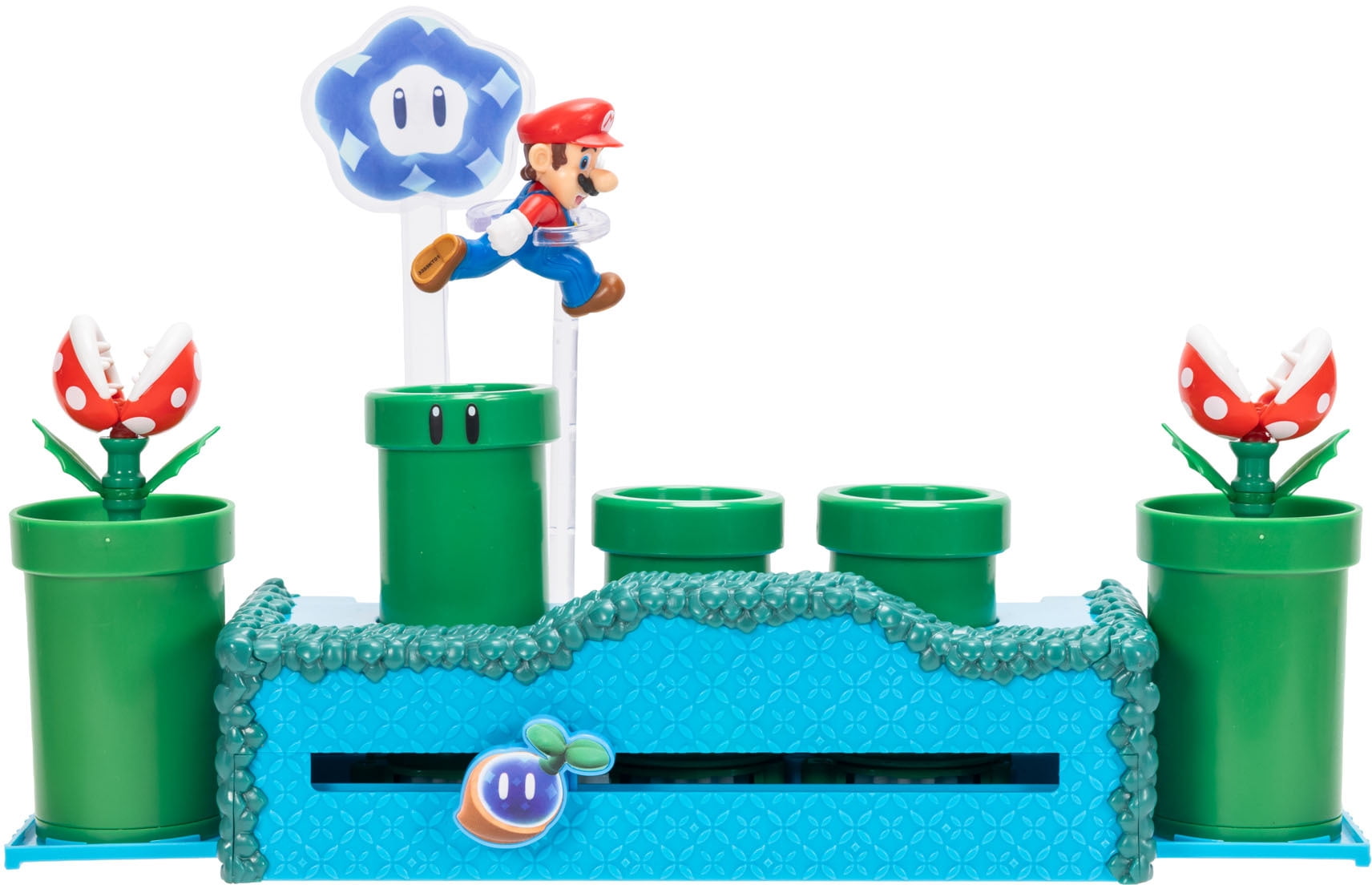 Super Mario - 2.5" Wonder Warp Pipe playset