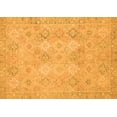 thumbnail image 1 of Ahgly Company Indoor Rectangle Oriental Orange Modern Area Rugs, 3' x 5', 1 of 4