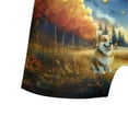 thumbnail image 5 of Hello Fall Corgi Enjoys Warm Campfire Autumn Night Bright Moon All Over Print Boxer Briefs Underwear for Men Dad Welsh Corgi Dog Lover Gifts Idea - 01008, 5 of 6