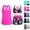 Purple, variant on UDAUDU Tummy Control Swimsuits for Women 3 Piece Tankini Swimsuits Bathing Suits Swim Tank Top with Bra Boy Shorts Teen Swimwear 2026 Womens Swimsuits Navy 2XL