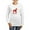 White, variant on CafePress - Sweden Dala Horse Long Sleeve T Shirt - Women's Long Sleeve Graphic Casual T-Shirt