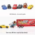 thumbnail image 5 of 6 pcs cars 3 Lightning Mcqueen Jackson Storm Mack Uncle Truck Metal Car Model Toy Gift--(LL), 5 of 5