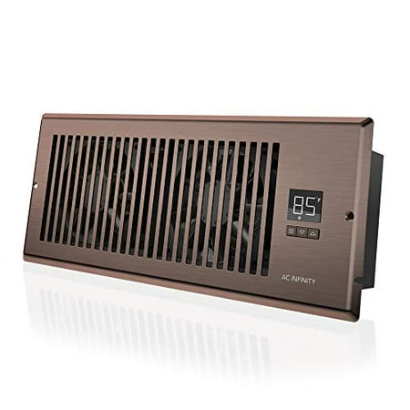 AC Infinity AIRTAP T4, Quiet Register Booster Fan with Thermostat Control.  Heating Cooling AC Vent. Fits 4” x 12” Register Holes. | Walmart Canada