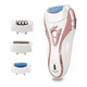 thumbnail image 2 of Depiladora eléctrica inalámbrica  color blanco y rosa 110V/220V, 2 of 5