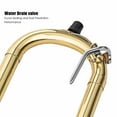 thumbnail image 5 of Barara King B Flat Trombone Golden Brass with Mouthpiece, 5 of 11