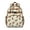 Camel-43, variant on Tropical Seahorse Students Backpack with Nautical Coastal Life Design, Cute Cartoon Underwater Plants and Shells Print, Marine Beach Theme for School and Travel