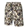 thumbnail image 4 of Balery Dreamcatcher Traje de Baño Estilo Hawaiano para Hombre, Shorts de Secado Rápido con Bolsillos-Medium, 4 of 6