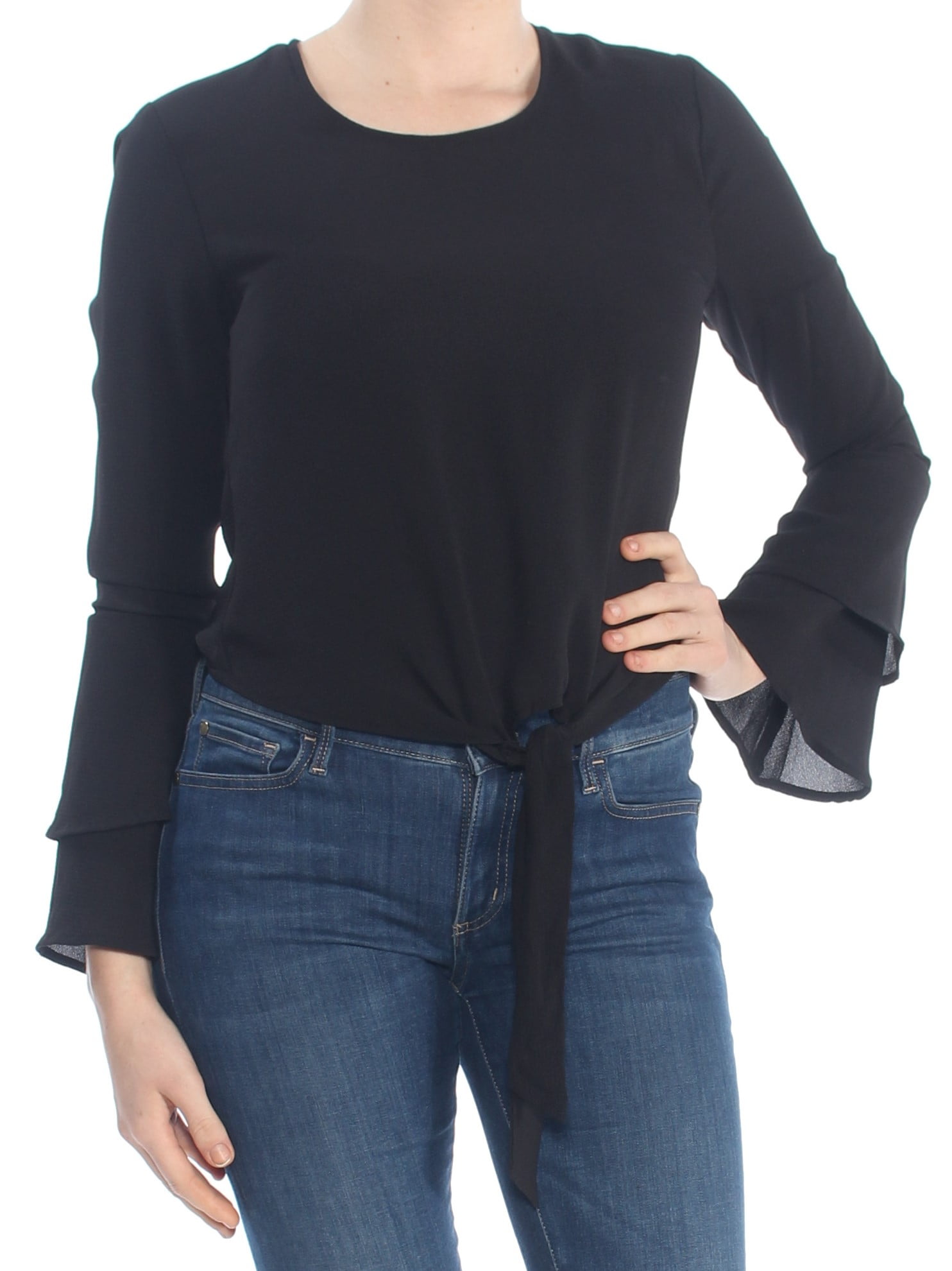 BEA-24FE4119POP23 BLACK BLOUSE main image 1