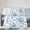 50x40, variant on Blue Floral Blanket Gift Throw Blanket Vintage Toile Botanical Gift for Women Cottage Home Decor 50x40